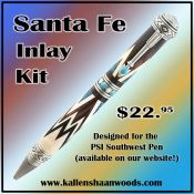 Santa Fe Inlay Pen Kit