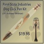 PSI Dog Click Pen Kit-Oil Rubbed Bronze