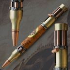 Steampunk Bolt Action Antique Brass/Antique Copper Pen Kit