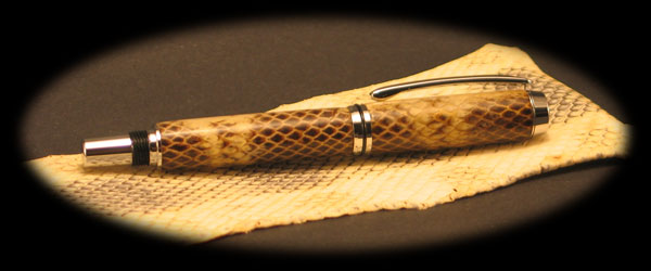 Australian Sea Snake. Blank fabrication and pen